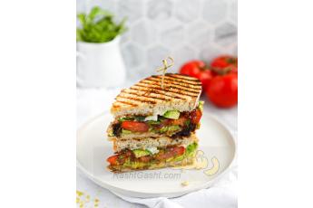 طرز پخت پانینی کاپرزه گیاهی